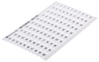 1sna233030r2600 Entrelec, RC Marker Card for use with  for use with Terminal Blocks