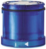 64458055 Werma 644 Series Blue Steady Effect Beacon Unit, 24 V dc, LED Bulb, DC, IP65