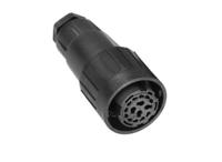 c01610d0140031 Amphenol Industrial, C16-3 14 Pole M16 Din, DIN EN 60529, 20A, 100 V IP65, Bayonet, Female, Cable Mount