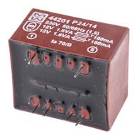 44201 Myrra 12V ac 2 Output Through Hole PCB Transformer, 3.2VA