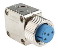0430-850-06 Jaeger Circular Connector, 4 Contacts, Cable, Standard Connector, Female, IP50, IP54