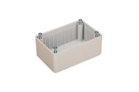 bim2001ip-gy CAMDENBOSS Series 2000 Series Grey ABS Enclosure, IP65, Flanged, Grey Lid, 105 x 56 x 39mm