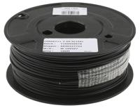 100g0111-250-0 TE Connectivity Black 2.5 mm² Harsh Environment Wire, 0.29 mm, 100m, Polymer Insulation, 100G0111-2.50-0