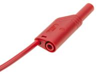 934069101 Hirschmann Test & Measurement, 16A, 1000V ac/dc, Red, 2m Lead Length