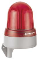 43310060 Werma 433 Series Red Sounder Beacon, 115 → 230 V ac, IP65, Bracket Mount, 112dB at 1 Metre