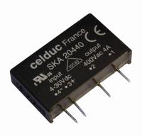 ska20440 Celduc SK Series Solid State Relay, 4 A Load, PCB Mount, 460 V ac Load, 30 V dc Control