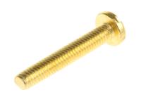 483-1555 RS PRO Slot M4 Pan Brass Machine Screws DIN 85 x 25.0mm
