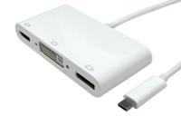 192-4723 RS PRO USB C to DisplayPort, DVI, HDMI Adapter, USB 3.1, 1 Supported Display(s)