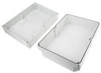 9524000 Rittal PK Series Polycarbonate Wall Box, IP66, 254 mm x 254 mm x 165mm