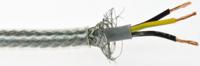 196-4661 RS PRO SY Control Cable, 3 Cores 0.75 mm², Screened, 50 m, Transparent Polyvinyl Chloride Sheath