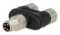1200895003 Brad from Molex 4 Pole M8 Plug to 4 Pole M8 Socket Adapter