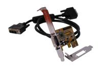ex-1095 Exsys 1 PCIe DVI PCI PCIe Expansion Card