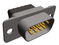 5745182-2 TE Connectivity Amplimite HD-20 9 Way Through Hole D-sub Connector Plug, 2.743mm Pitch, with 3.05 mounting hole