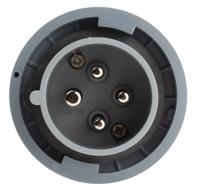 3809 MENNEKES, PowerTOP IP67 Red Cable Mount 4P Industrial Power Plug, Rated At 16A, 400 V