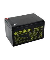 exag12-12-rs Exalium 12V F2 Lead Acid Battery, 12Ah