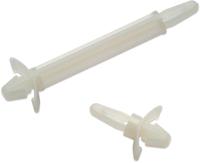 709404000 , 12.7mm High Nylon PCB Support Pillar for 4mm PCB Hole, 14mm Base