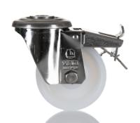 17227-fr-hb LAG Swivel Castor Wheel, 150kg Capacity, 80mm Wheel