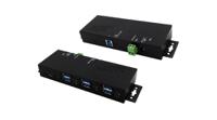 ex-1517hmvs Exsys 7 Port USB 3.2 USB A, USB B  Hub, USB Bus Powered, 178.60 x 59.90 x 25.45mm