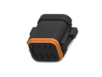 dt06-08sa-ce11 Deutsch, DT06, DT Male 8 Way Connector Assembly for use with Automotive Connectors