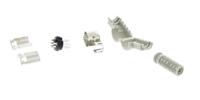 161-5839 RS PRO 7 Pole Right Angle Din Plug, DIN 45329, 4A, 34 V ac/dc IP30, Male, Cable Mount