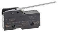 z-15gw Omron Z Series Lever Limit Switch, NO/NC, IP00, SPDT, Thermosetting Resin Housing, 500V ac Max, 15A Max