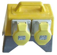 eou2x32grp Carroll & Meynell Splitter Box, 110V ac Primary, 110V ac Secondary, 32A O/P