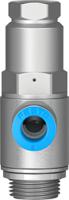 hgl-38-qs-8 Festo HGL Non Return Valve, 8mm Tube Inlet, G 3/8 Male Outlet, 10bar