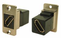 282-825 RS PRO 35.5 mm x 19 mm x 31 mm 2 Way Female to Female HDMI Connector 40 V ac