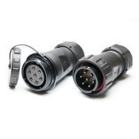 304-348 RS PRO Circular Connector, 7 Contacts, In-Line Cable Mount, SP29 Connector, Plug, Socket, Male/Female, IP68, SP29 Series
