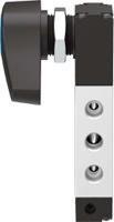 vhef-es-m52-m-g18 Festo Twist Selector 5/2 Pneumatic Manual Control Valve VHEF Series, G 1/8, 1/8in, 4106808