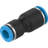 npqe-d-q8-q6-f1a-p10 Festo NPQE-D Series Push-in Fitting, Push In 8 mm to Push In 6 mm, Tube-to-Tube Connection Style, NPQE-D-Q8-Q6-F1A-P10