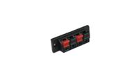 rnd-205-01503 RND RND 205-01503 Panel Mount Speaker Terminal Socket, 4 Way, 3A, Solder Termination