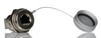 2482730 Rittal 2-5338556 Series Female RJ Connector Module, Wall Mount Straight 1 x 2 Port
