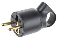 0-504-28 Legrand French Mains Connector, 16A Black, Cable Mount Polymer, 250 V