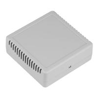 206-9056 RS PRO Light Grey ABS General Purpose Enclosure, IP20, IK06, Light Grey Lid, 100 x 100 x 35.3mm