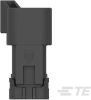 dt04-3p-tn32-1-2303813-3 Deutsch, DEUTSCH DT Automotive Connector Socket Black Cable Mount 3 Way, Screw Termination DT04-3P-TN32 / 1-2303813-3