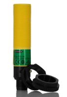 s18sp6lpq Banner Retroreflective Photoelectric Sensor, Barrel Sensor, 2 m Detection Range