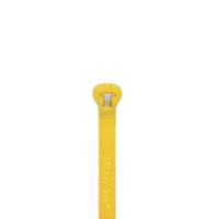 7tag009160r0019 Thomas & Betts Cable Ties, , 137mm x 3.6 mm, Yellow Nylon, Pk-1000