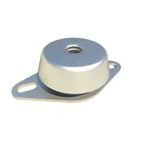 cfe623112m FIBET Circular M12 Anti Vibration Mount, Bell Mount with 53daN Compression Load