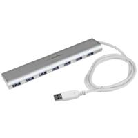 st73007ua StarTech.com 7 Port USB 3.0 USB A  Hub, AC Adapter Powered, 183 x 37 x 18mm