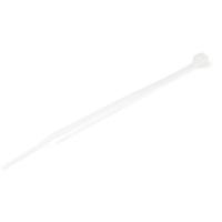 cbmzt4n StarTech.com Cable Tie, Cable Ties, 100mm x 2.5 mm, White Nylon, Pk-100