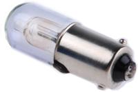 211-178 RS PRO Red Indicator Lamp, 220/250V, BA9s Base