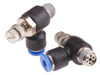 916-0959 RS PRO Threaded Speed Controller x 4mm Tube Outlet Port