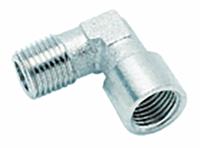 176-1086 RS PRO Fitting, 90° Threaded Fitting, Male R 3/8in to Female R 3/8in