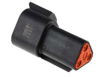 dt04-3p-ce02 Deutsch, DT Automotive Connector Socket Black 3 Way DT04-3P-CE02