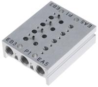 ss5y3-20-04-00f-q SMC SS5Y series 4 station G 1/8 Manifold