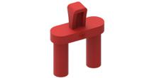 2019-s-r Electro PJP Red Male Banana Plug, Plug In Termination, 36A, 1kV