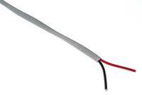 4300ue00100 Belden 4300UE Control Cable, 2 Cores, 0.75 mm² 18 AWG, Unscreened, 100 m, Grey Polypropylene Sheath