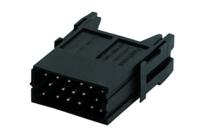 c146-10a017-600-15 Amphenol Industrial Heavy Duty Power Connector Module, 10A, Male, Heavy Mate C146 Series, 17 Contacts