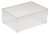 105583 Raaco Transparent PP Compartment Box, 47mm x 79mm x 109mm
